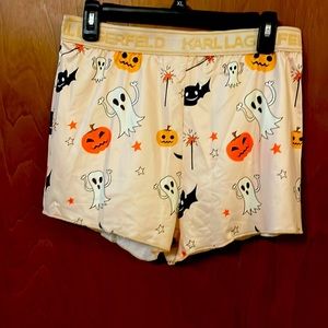 Karl lagerfeld silk boxer underwear. Halloween